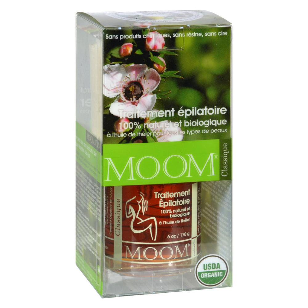 Moom Organic Hair Removal Kit With Tea Tree Classic - 1 Kit