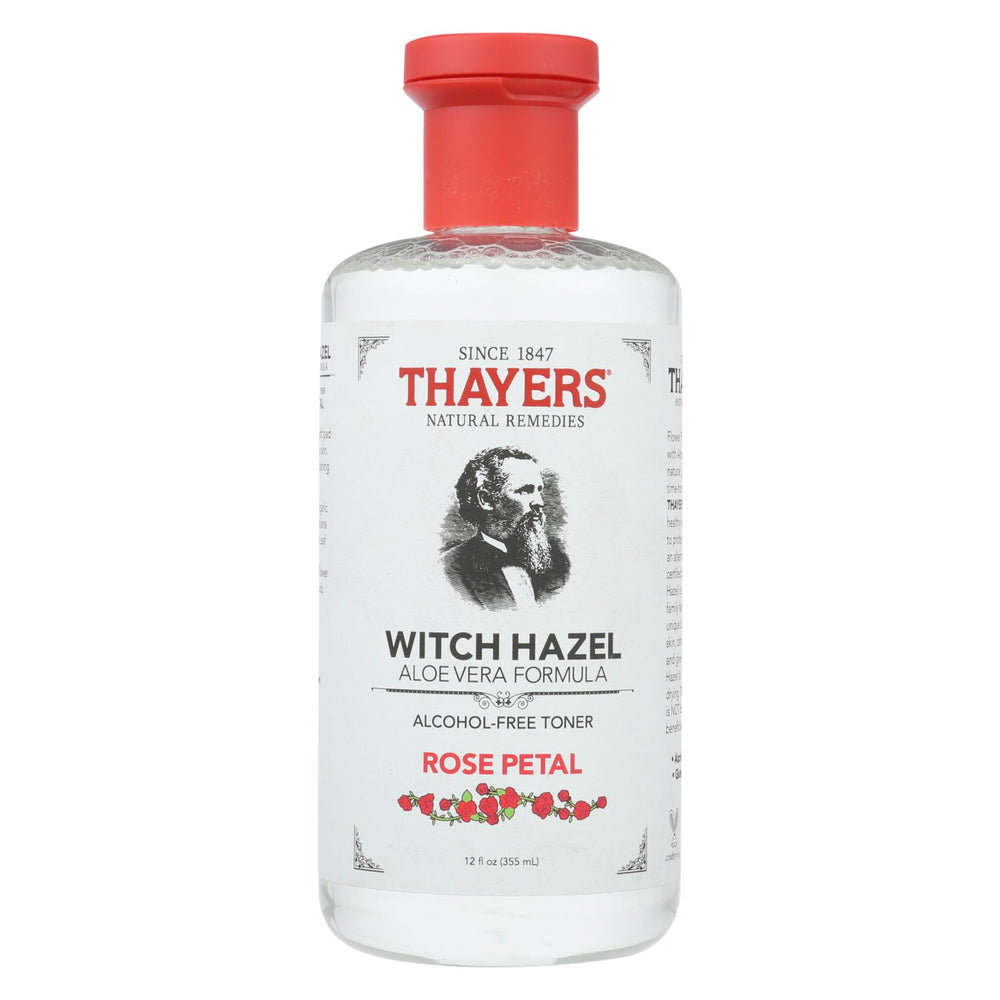 Thayers Witch Hazel With Aloe Vera Rose Petal - 12 Fl Oz
