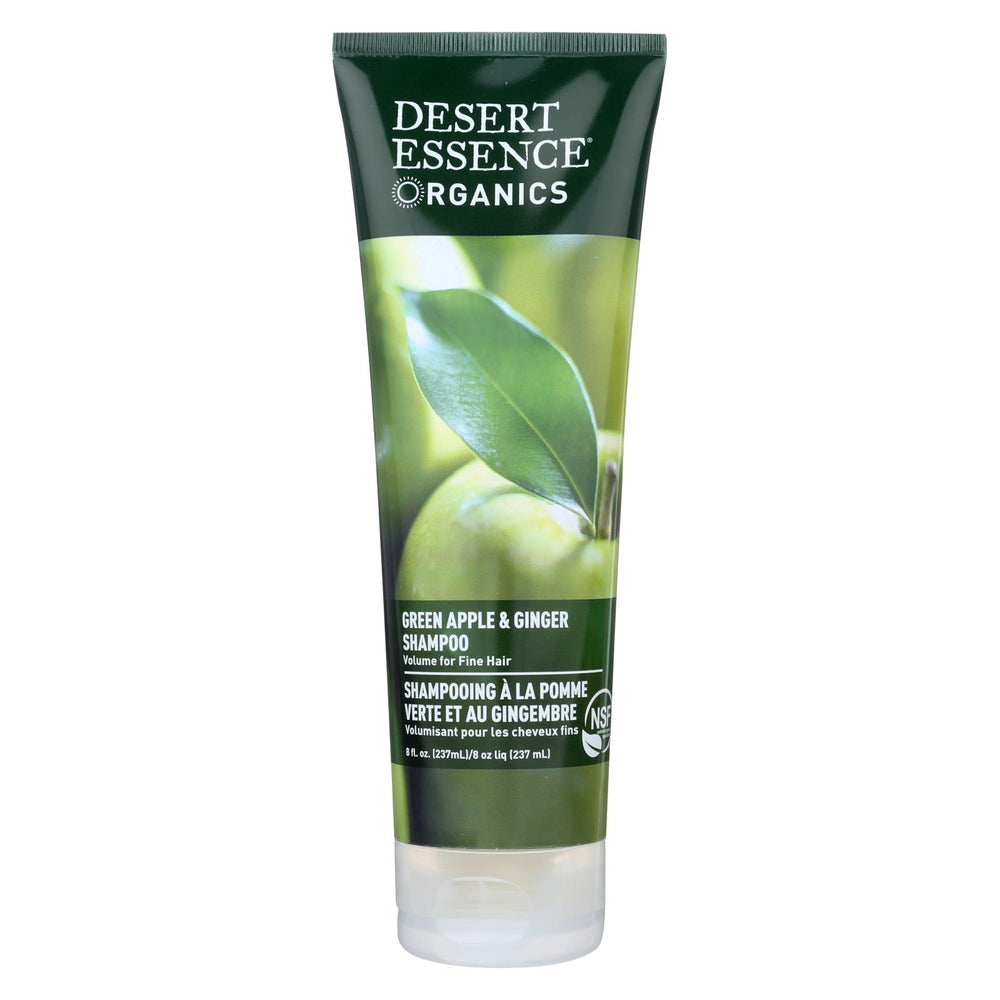 Desert Essence - Shampoo Green Apple And Ginger - 8 Fl Oz