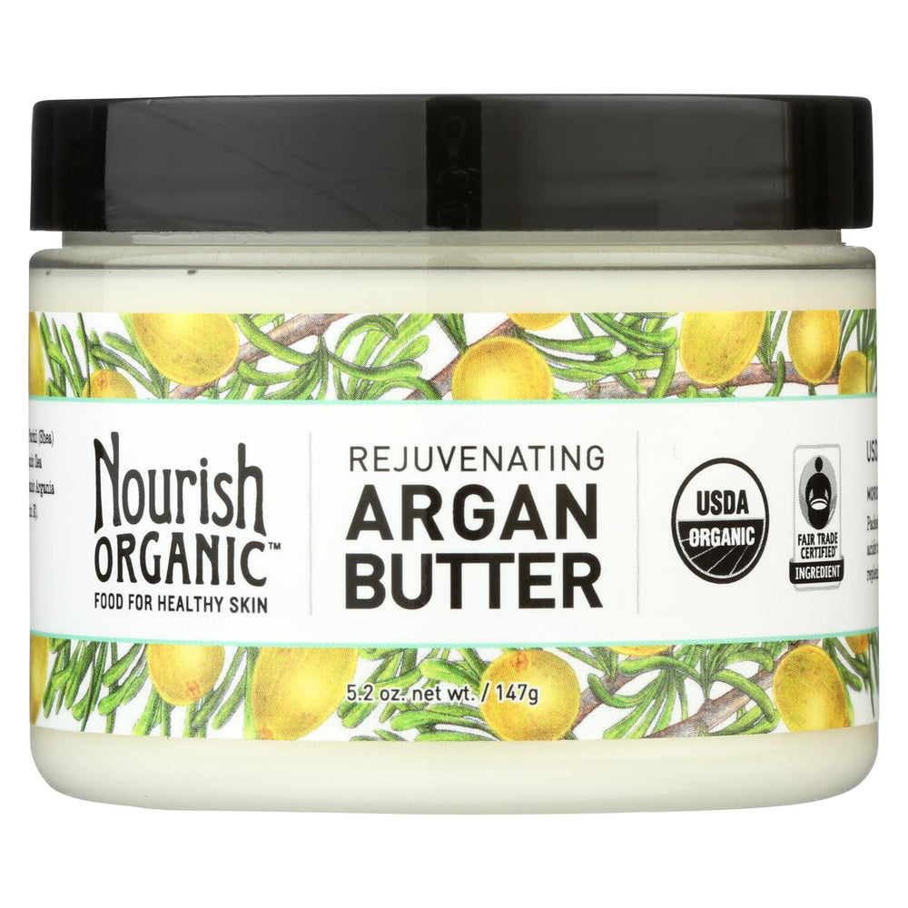 Nourish Argan Butter - Organic - Rejuvenating - 5.2 Oz - 1 Each