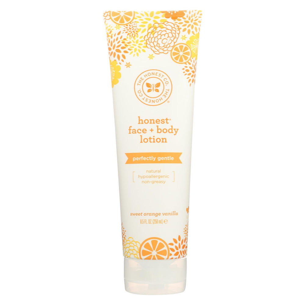 The Honest Company Face And Body Nourishing Lotion - Sweet Orange Vanilla - 8.5 Fl Oz.