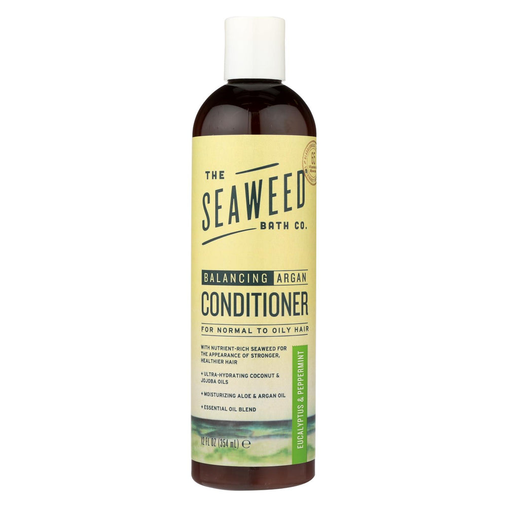 The Seaweed Bath Co Conditioner - Balancing - Eucalyptus - Pepper - 12 Fl Oz