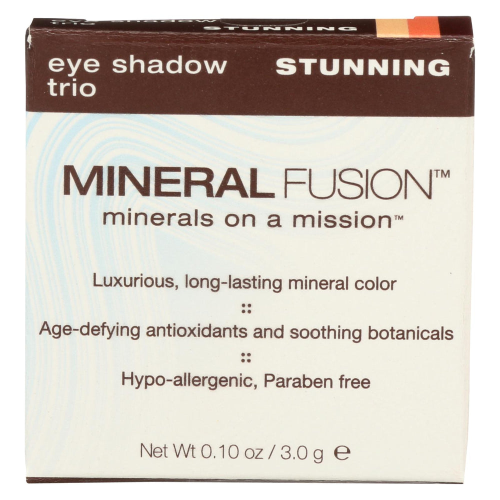 Mineral Fusion - Eye Shadow Trio - Stunning - 0.1 Oz.