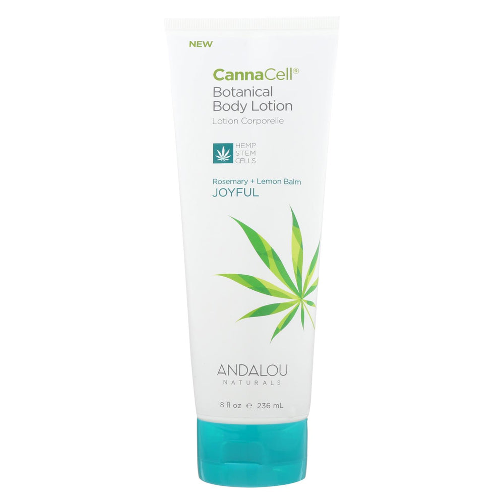 Andalou Naturals Lotion - Rosemary And Lemon Balm - Case Of 1 - 8 Fl Oz.