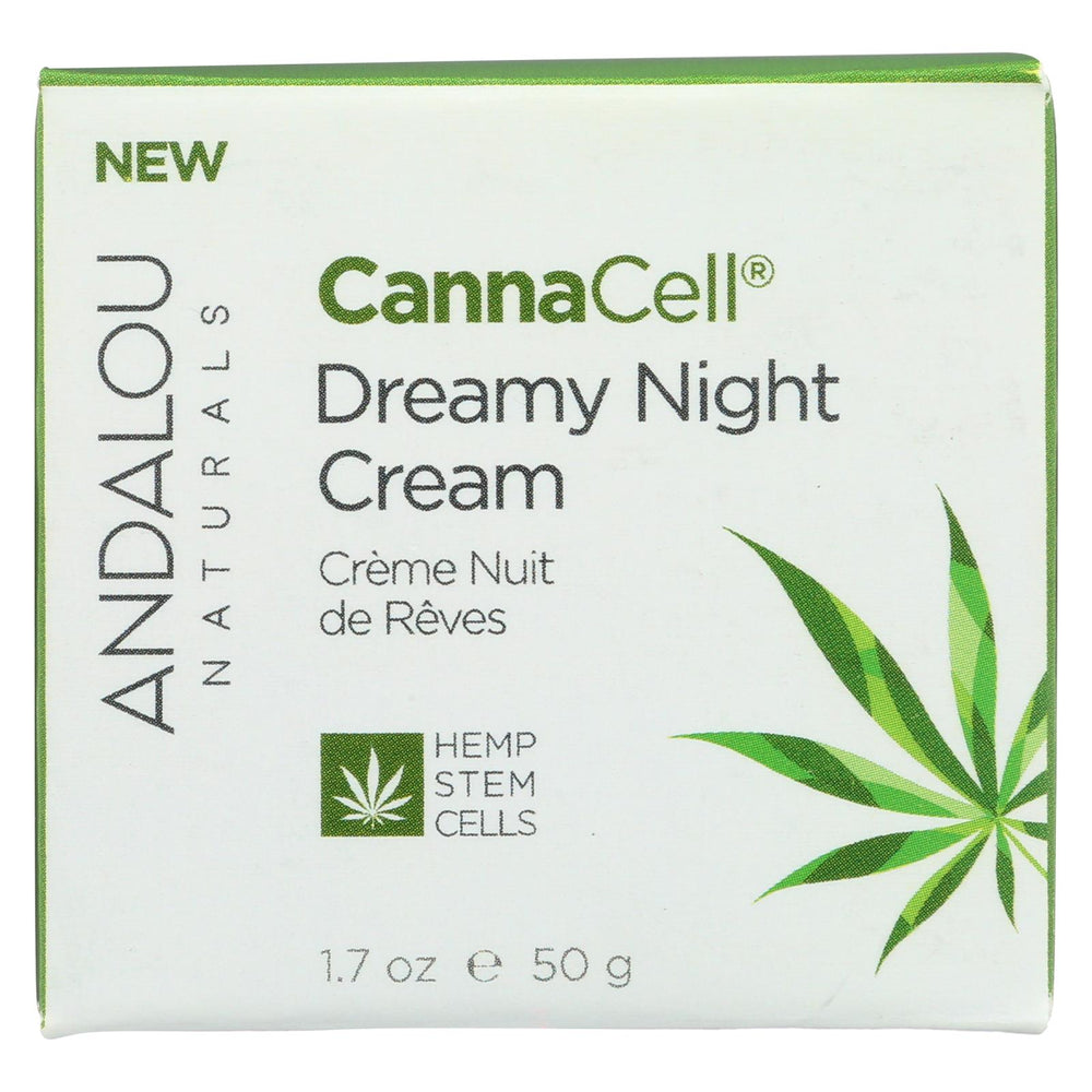 Andalou Naturals - Cannacell Dreamy Night Cream - 1.7 Oz.